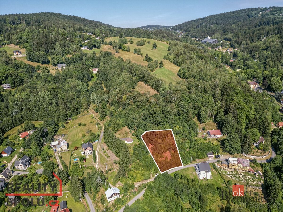 Prodej, pozemky/bydlení, 1161 m2, Hraničná, 46811 Janov nad