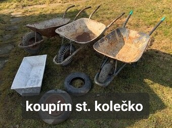 KOUPÍM STARŠÍ STAVEBNÍ KOLEČKO