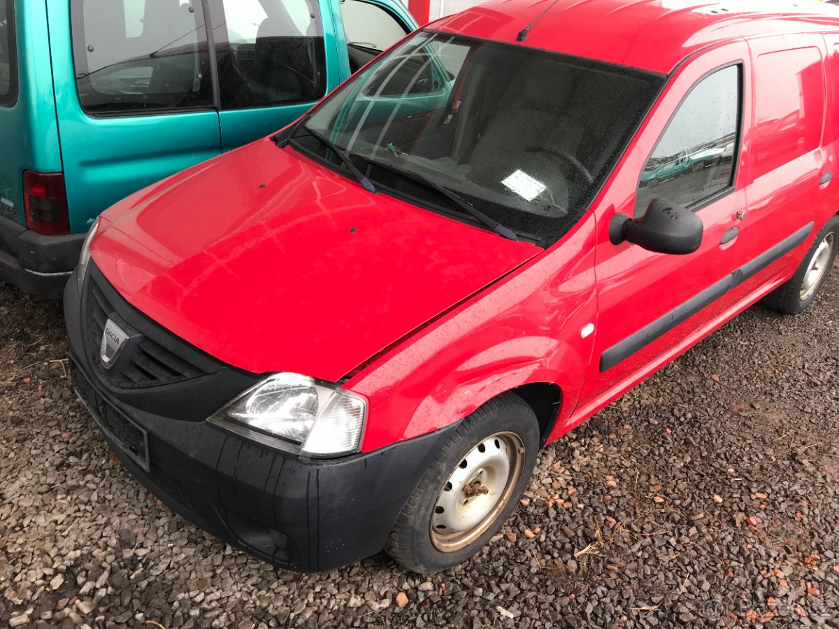 Dacia Logan 1,6MPI 64kW 2010 K7MF pojizdna - dily z vozu