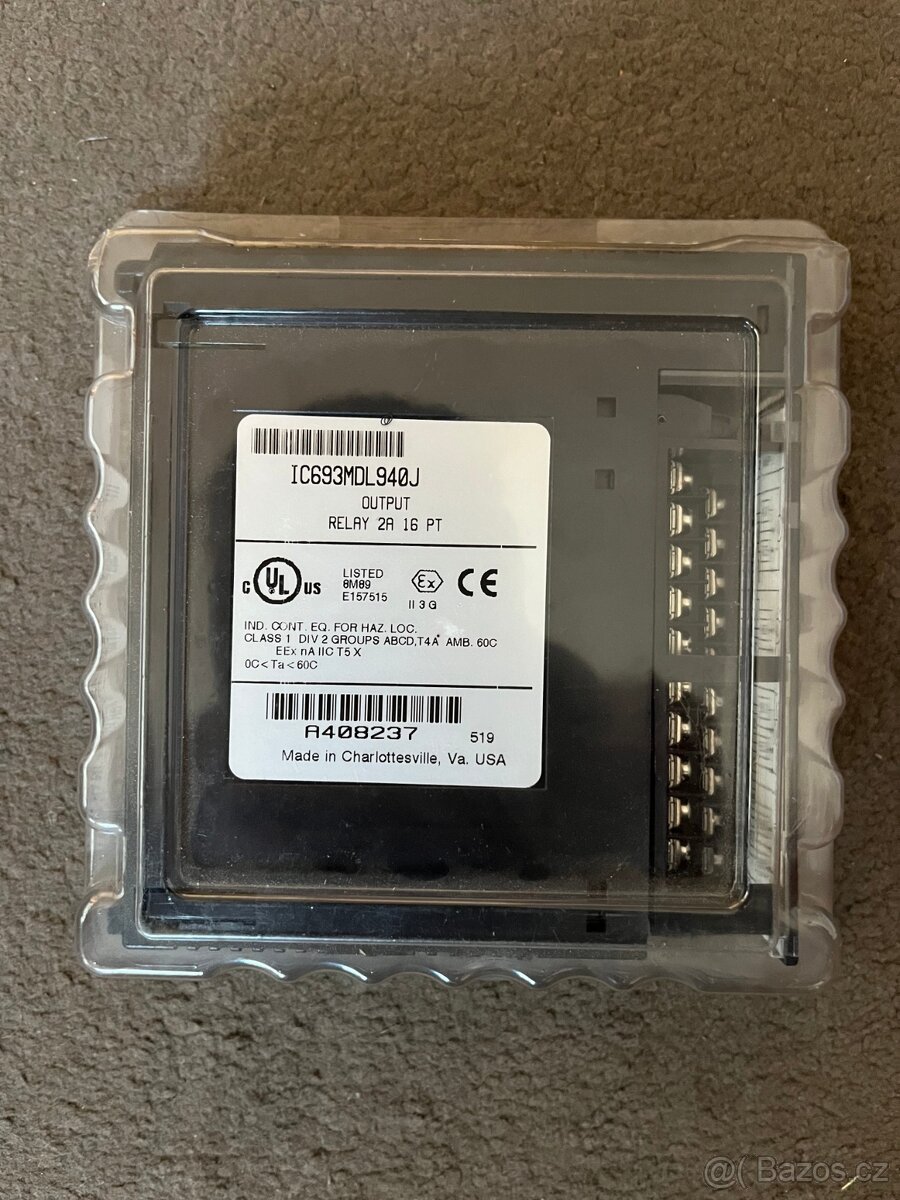 GE Fanuc IC693MDL940J výstupní reléový modul