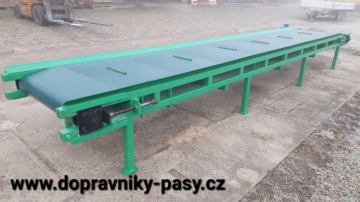 Pásový dopravník - transportér - válečková dráha