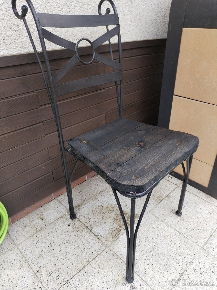 Kovářská židle 3ks