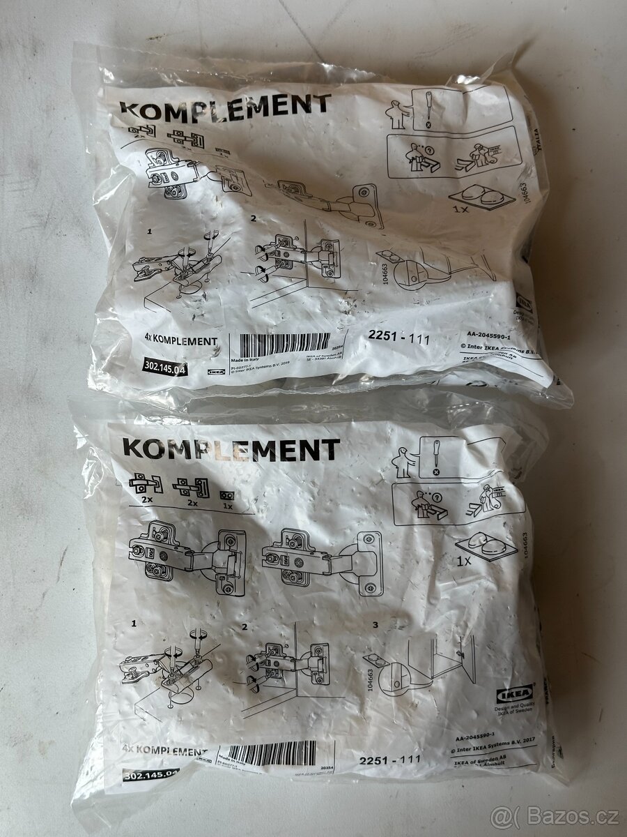 IKEA Komplement, Pant, jemné dovírání, PC 480,-