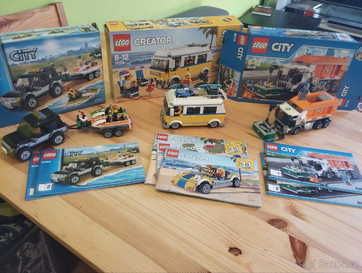 Lego město / creator 60058 31079 60118