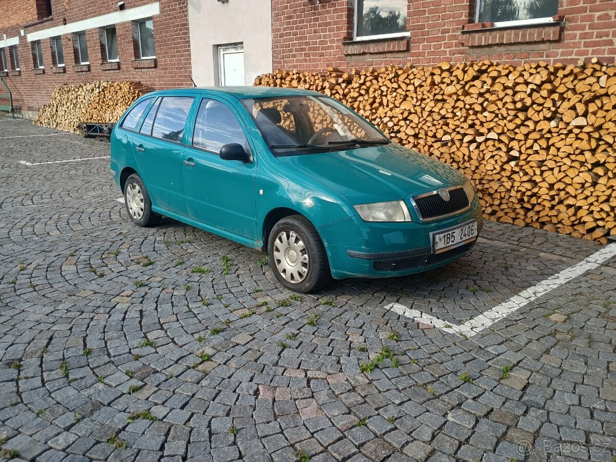 Škoda Fabia kombi, 1,4 MPI, 50KW, r. výroby 2002
