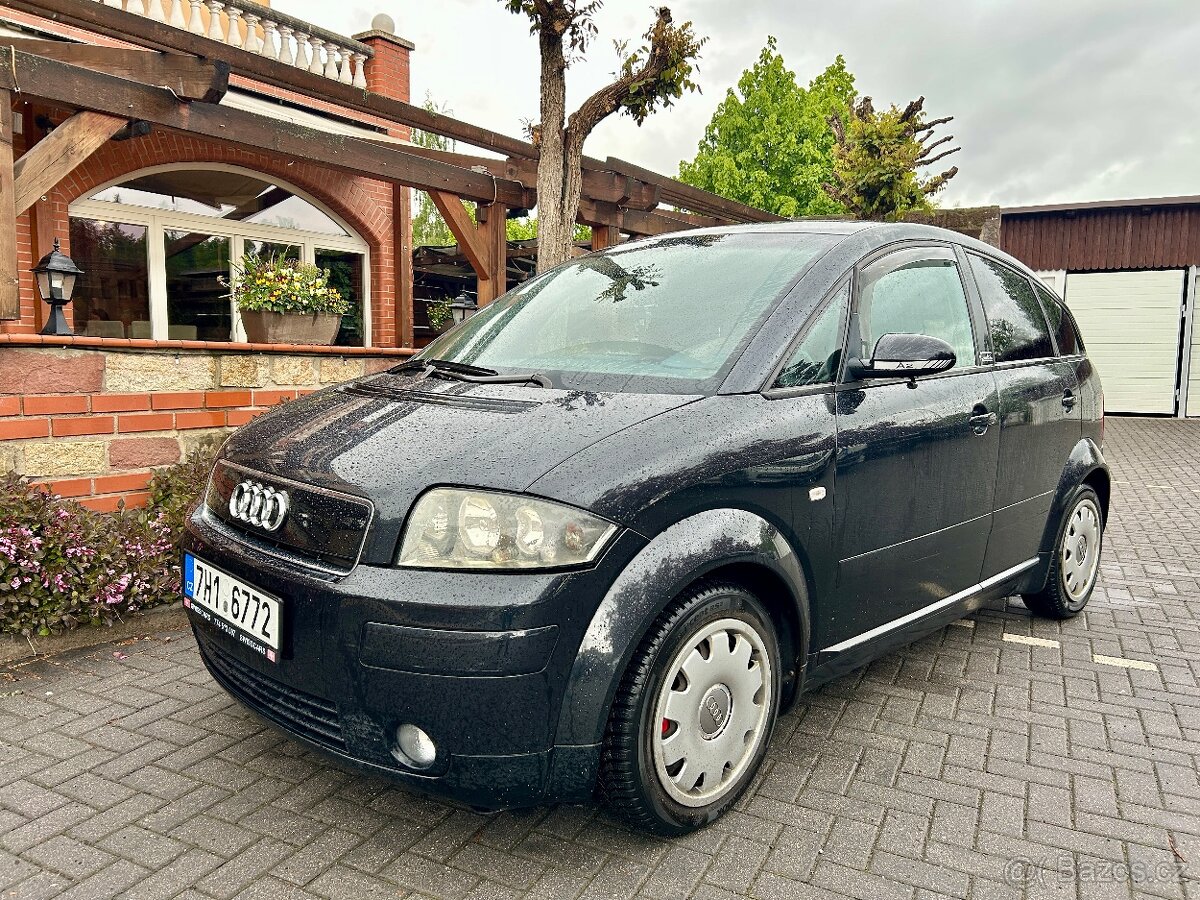Audi A2 1.4TDI 55kW,DIGIKLIMA, EL OKNA, PANORAMA, NOVÁ STK