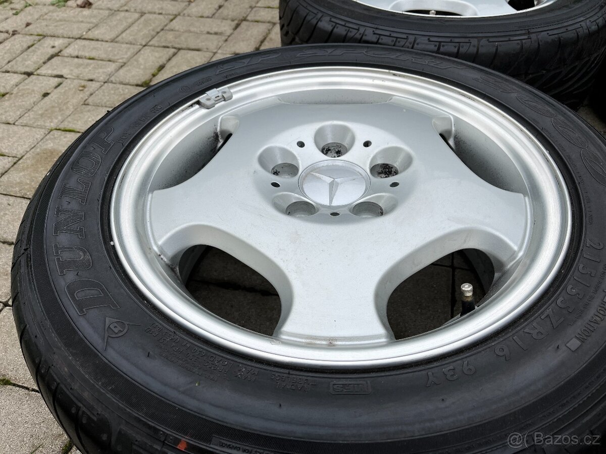 4x alu kola 5x112 R16, letní pneu