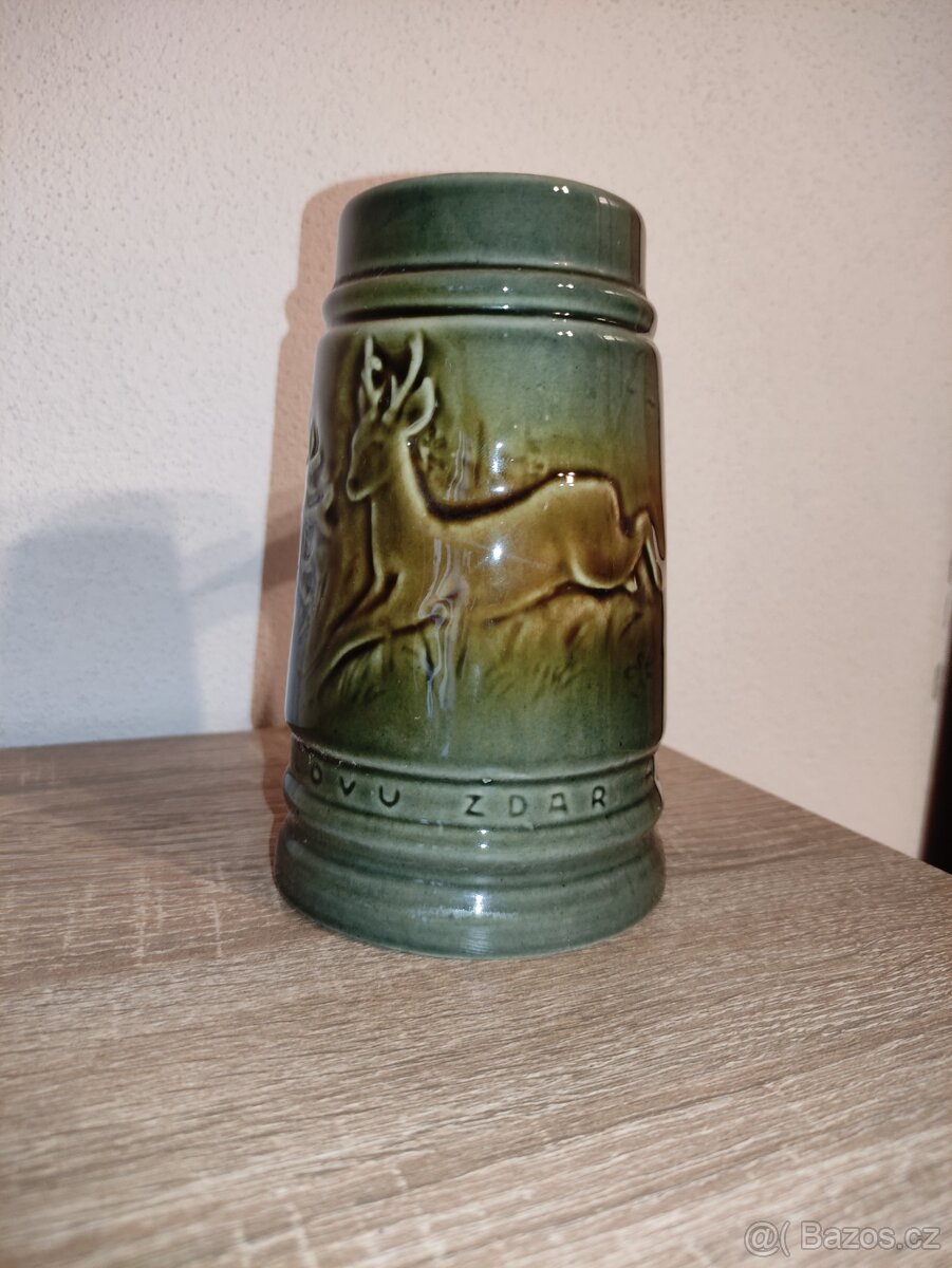 Korbel na pivo myslivecký