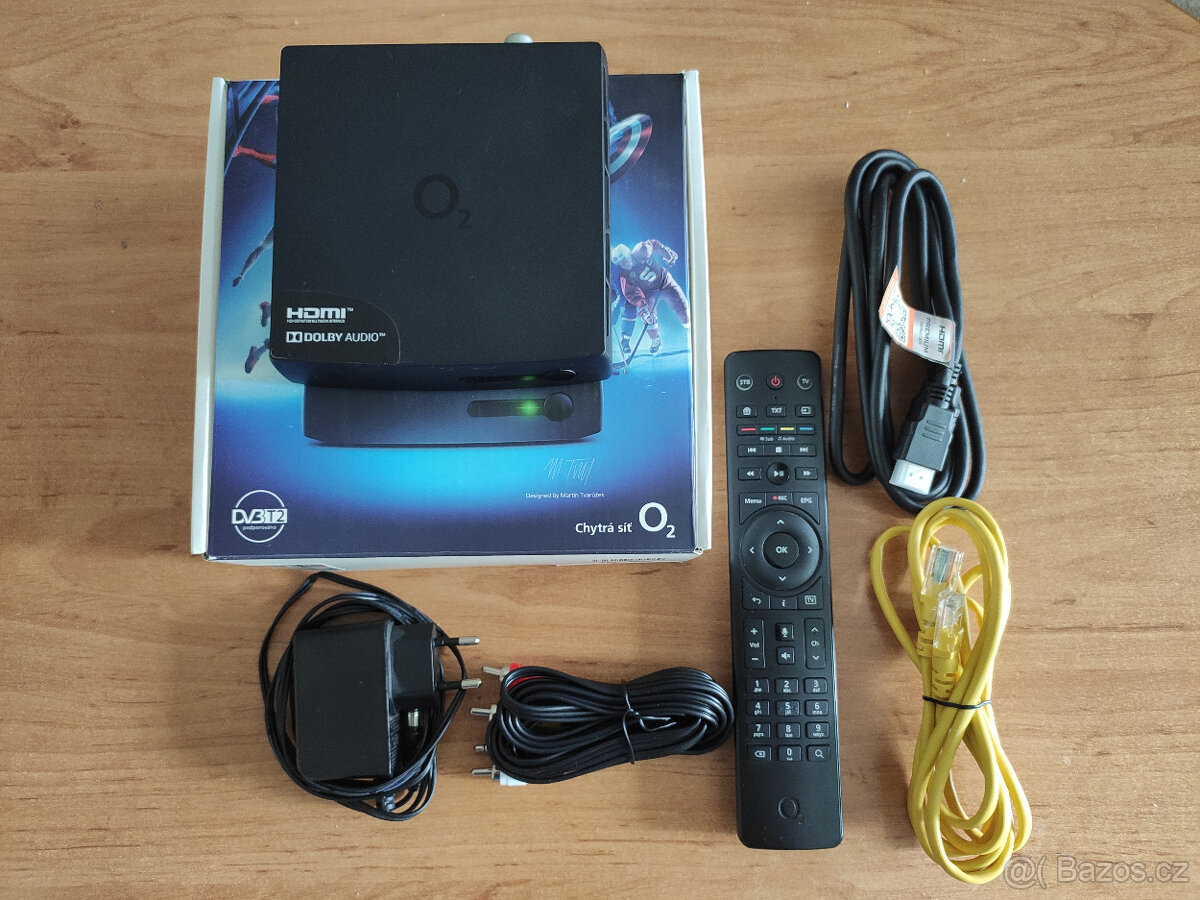 SET TOP BOX O2 TV / Oneplay s originálním balení