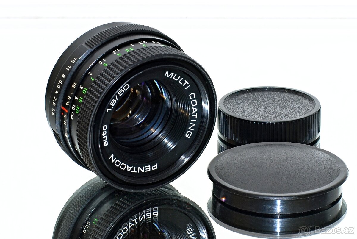 Pentacon MC auto 50mm f/1,8 M42 TOP STAV