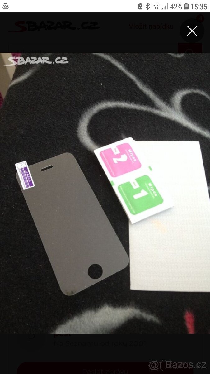 Ochranné tvrzené sklo IPhone 5 / 5S