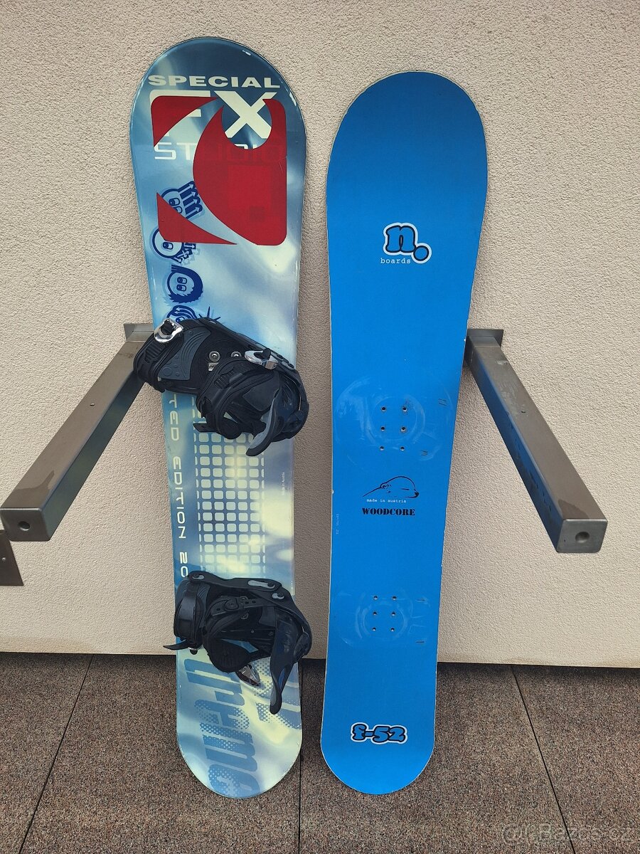 Snowboardy 156 a 152 nboards