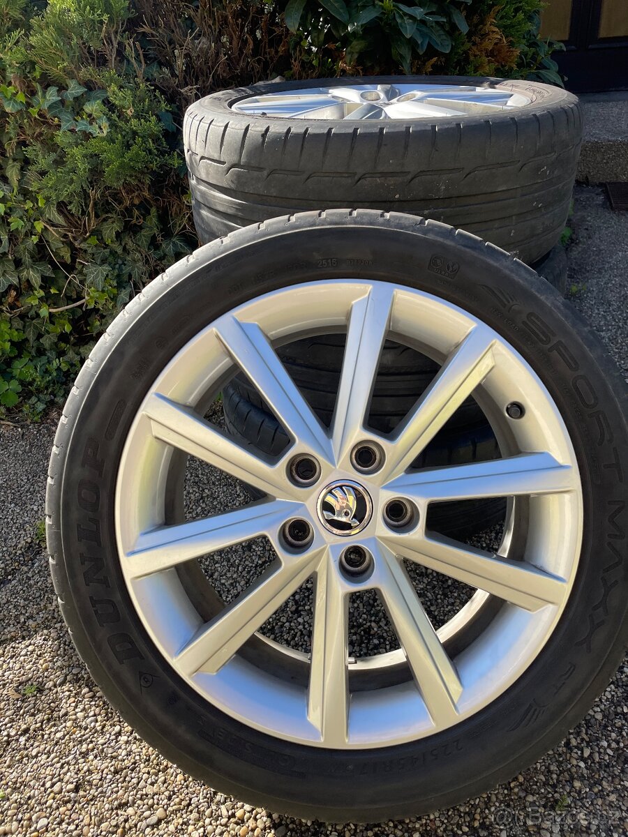 ALU kola originál Škoda 225/45/17