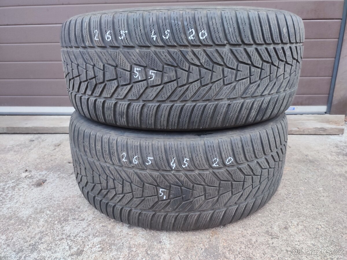 265/45/20 108V HANKOOK ZIMNÍ 2X DOT 2321