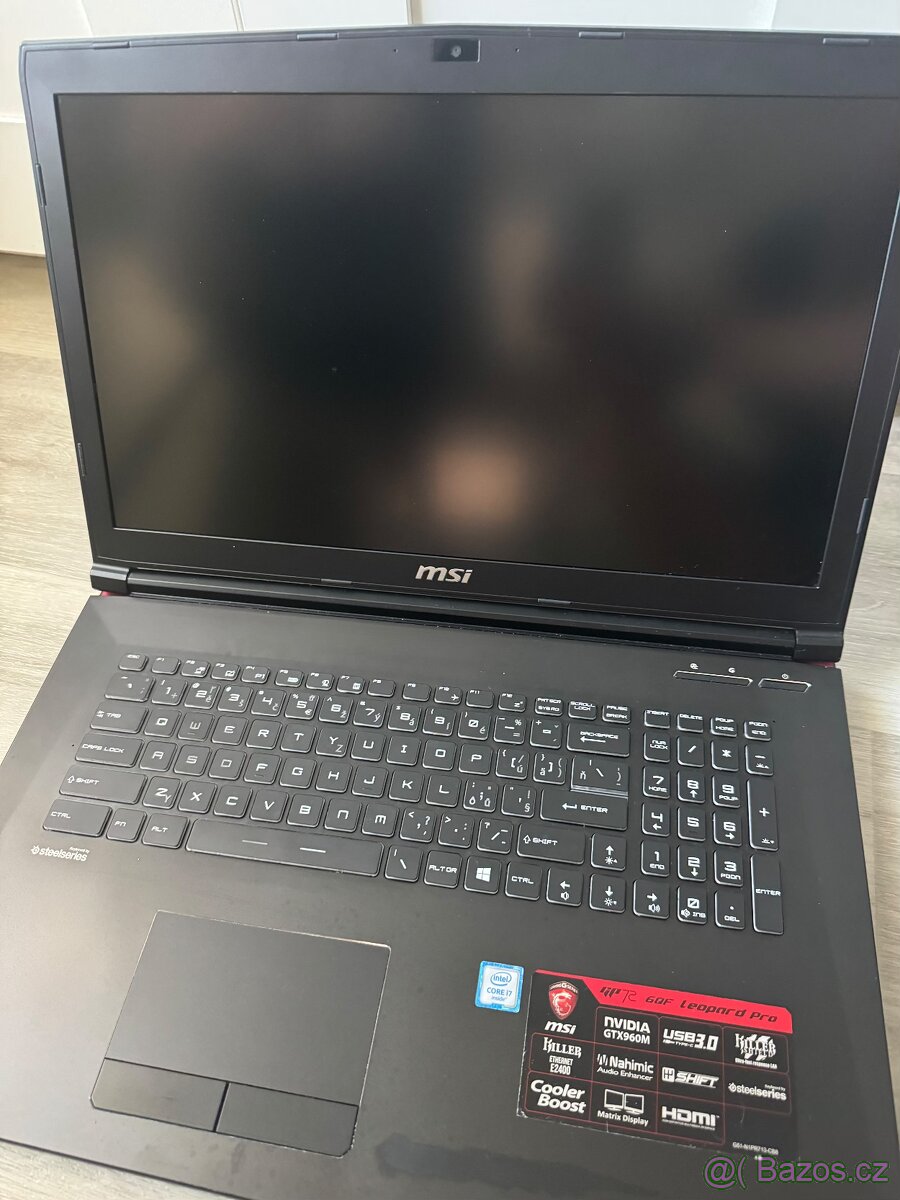 MSI GP72 6QF Leopard Pro