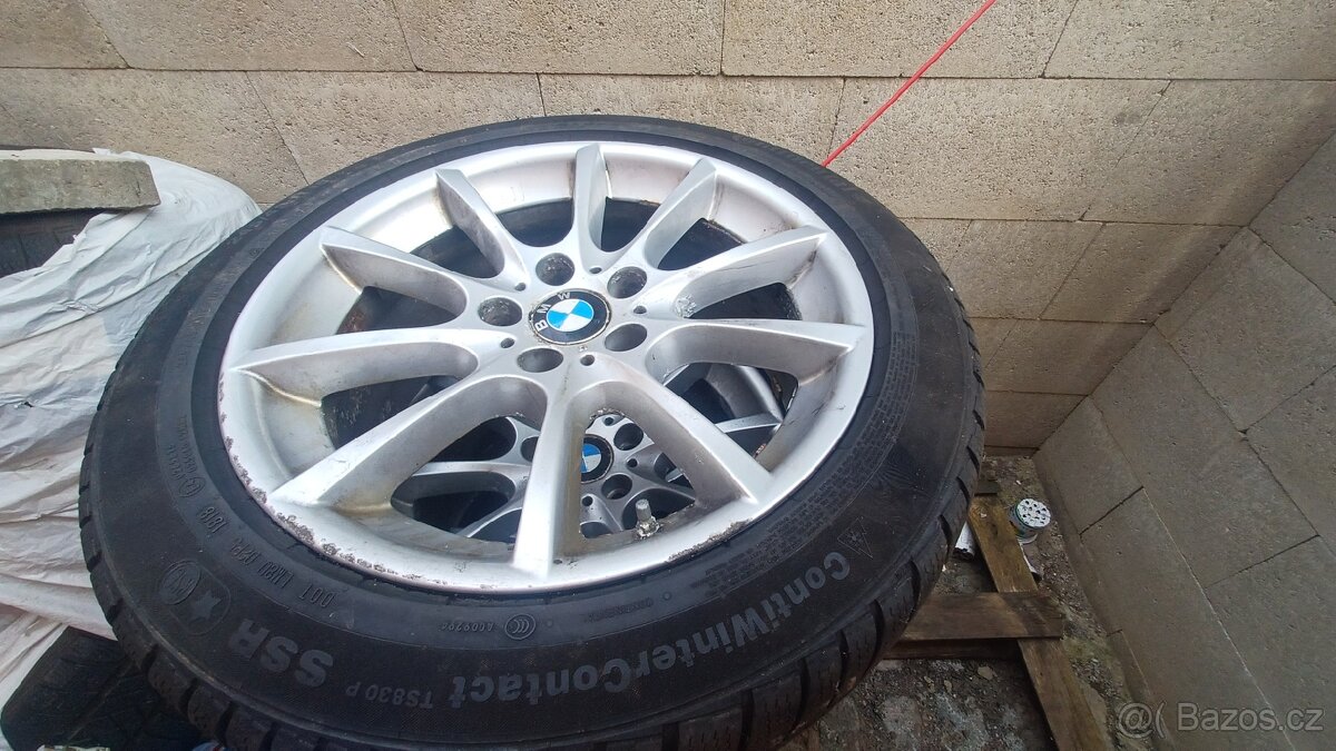SADA 4KS Originál DISKY BMW S PNEU CONTINENTAL 245/45/R18