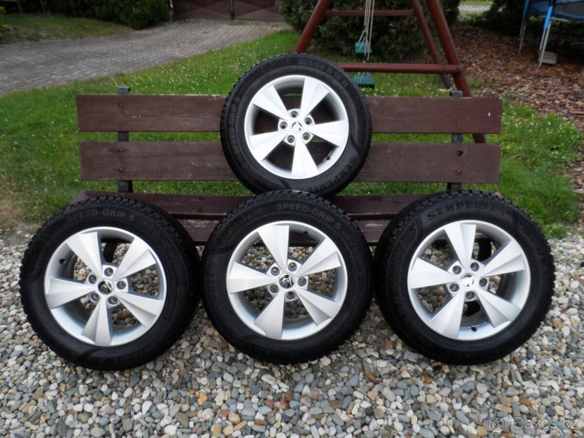 Prodám Originál Alu Kola VW,Škoda,Seat,Audi 5x112 et 46