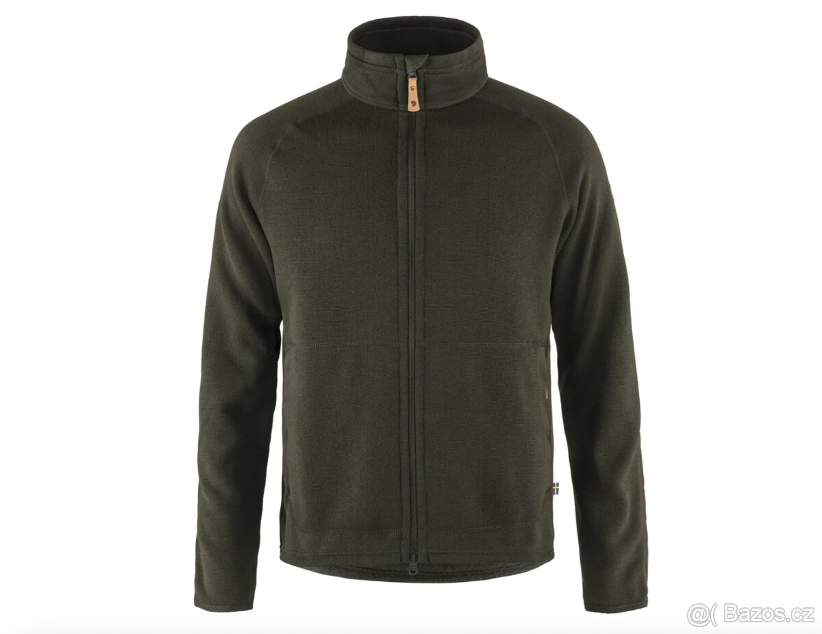 Myslivecká outdoor mikina Fjallraven Ovik Fleece Zip Sweater