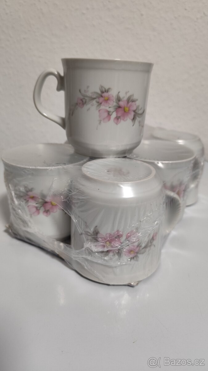 Hrnky z českého porcelánu - sada
