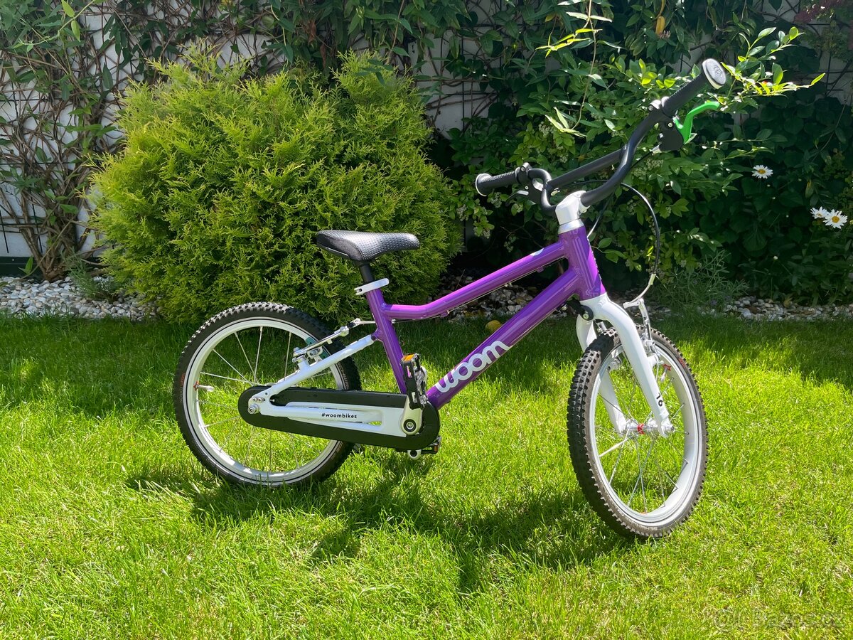 Dětské kolo Woom 3 fialové