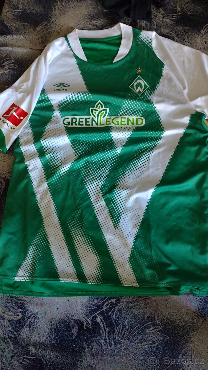 Fotbalový dres německého klubu Werder Brémy