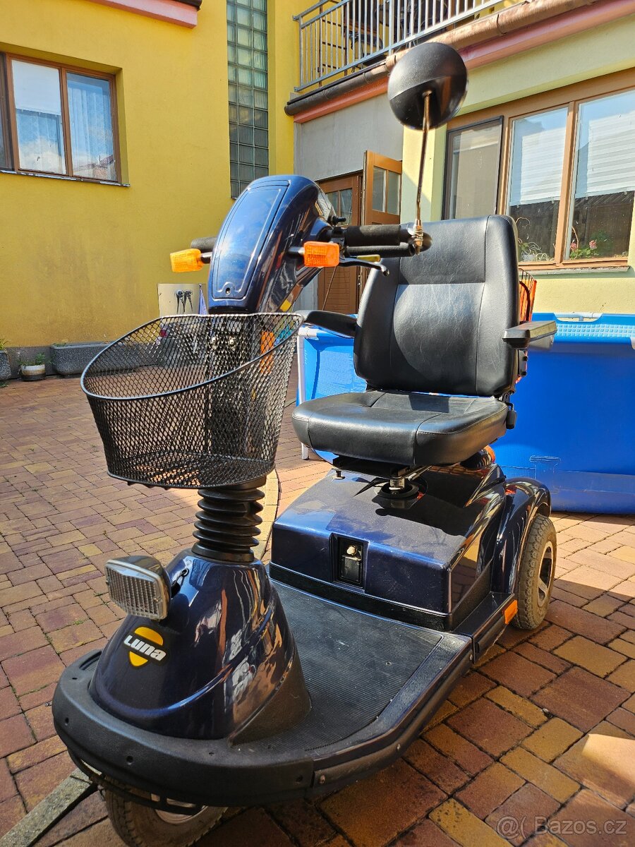 Elektrická tříkolka luna pro seniory