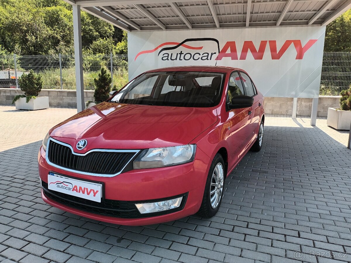 Škoda Rapid 1,2 TSI,63KW,ČR,SERVISKA