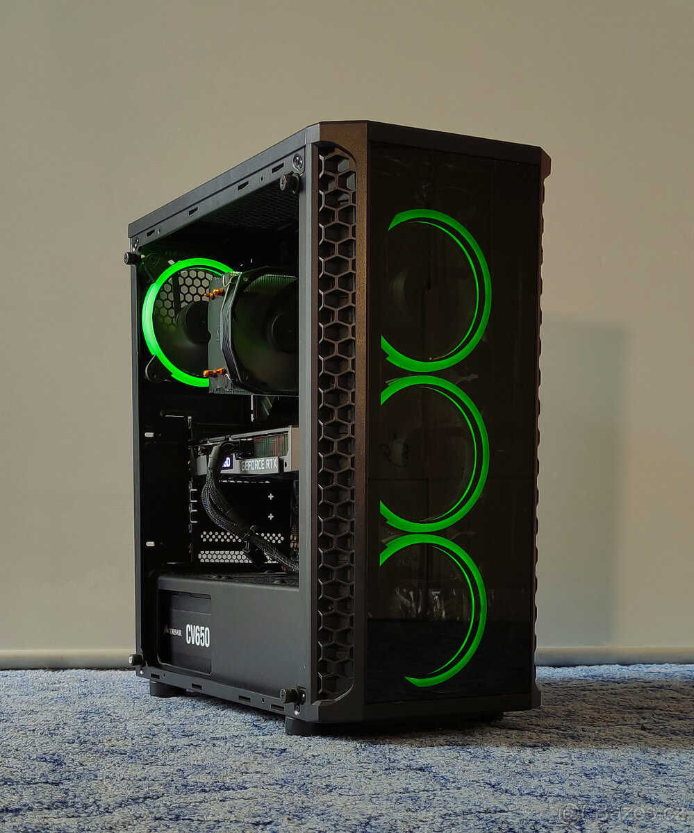Herní PC | Ryzen 5 | RTX 3060 Ti | B550 TOMAHAWK | m.2 NVME