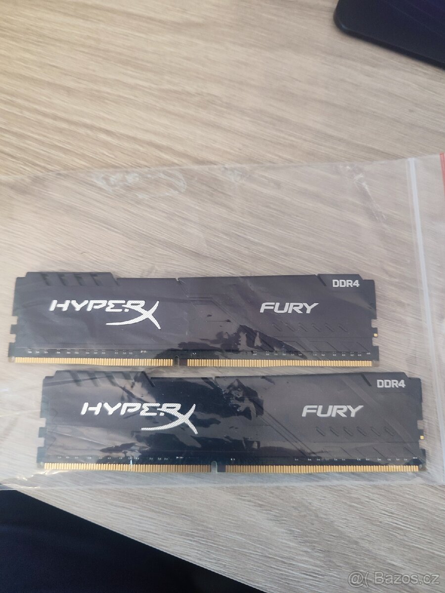 RAM Hyperx Fury Black