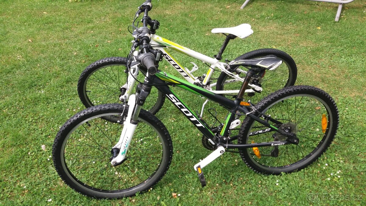 Lehké horské kola Scott SCALE 24" můžu POSLAT s ALU hliníko
