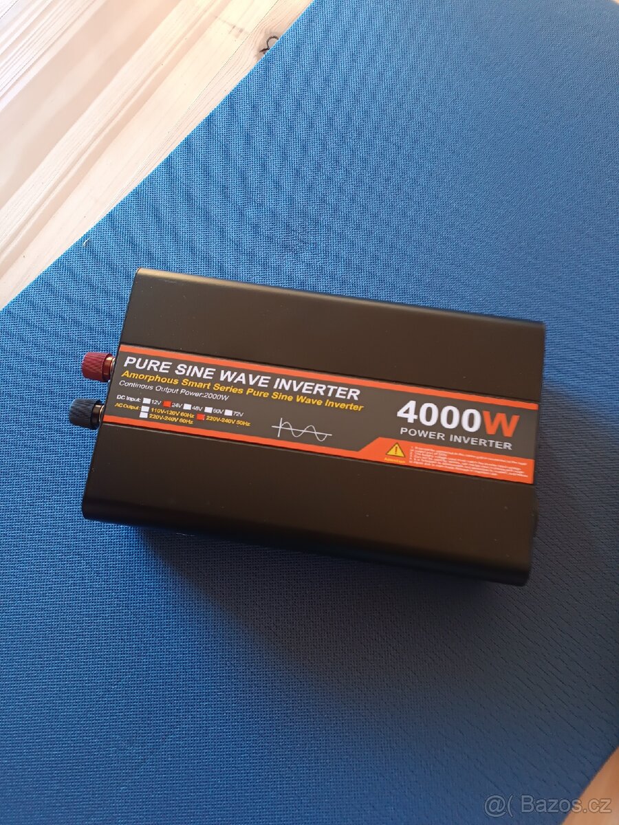 Kvalitní měnič napětí 24/230