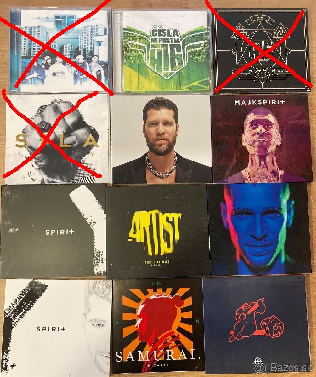 H16, Majk Spirit, Moja Reč - Cd (Podpísané)