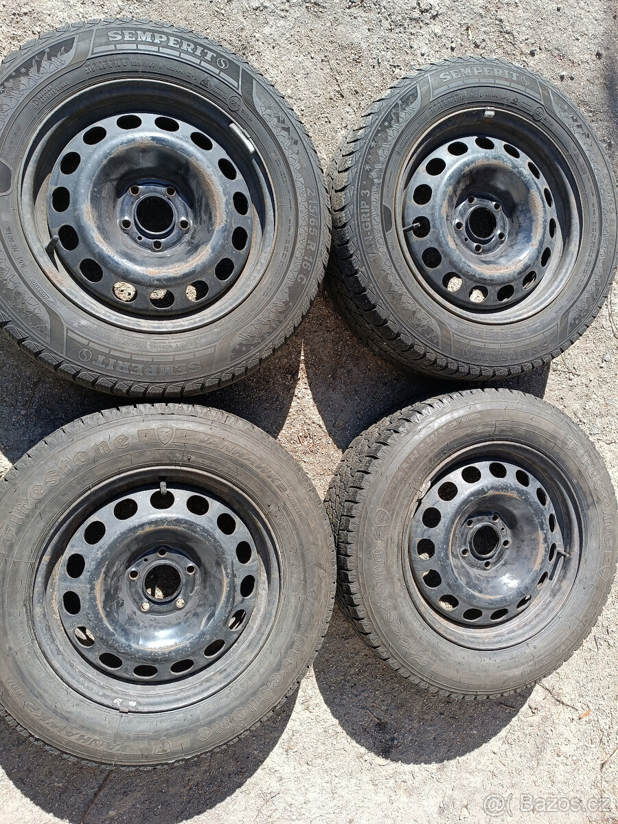 Vivaro / Proace / Jumpy - disky 7x16 et46 + zimní 215/65/16