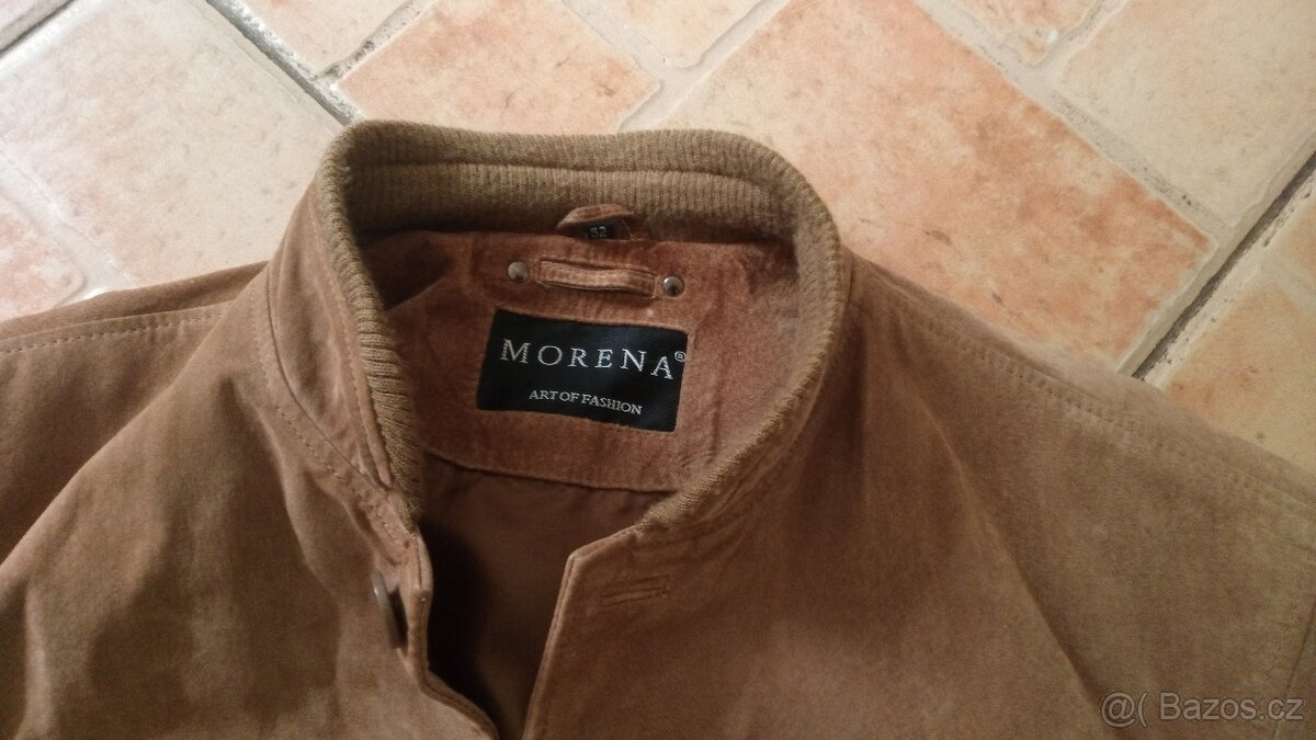 Kožená bunda zn. Morena, vel. 52