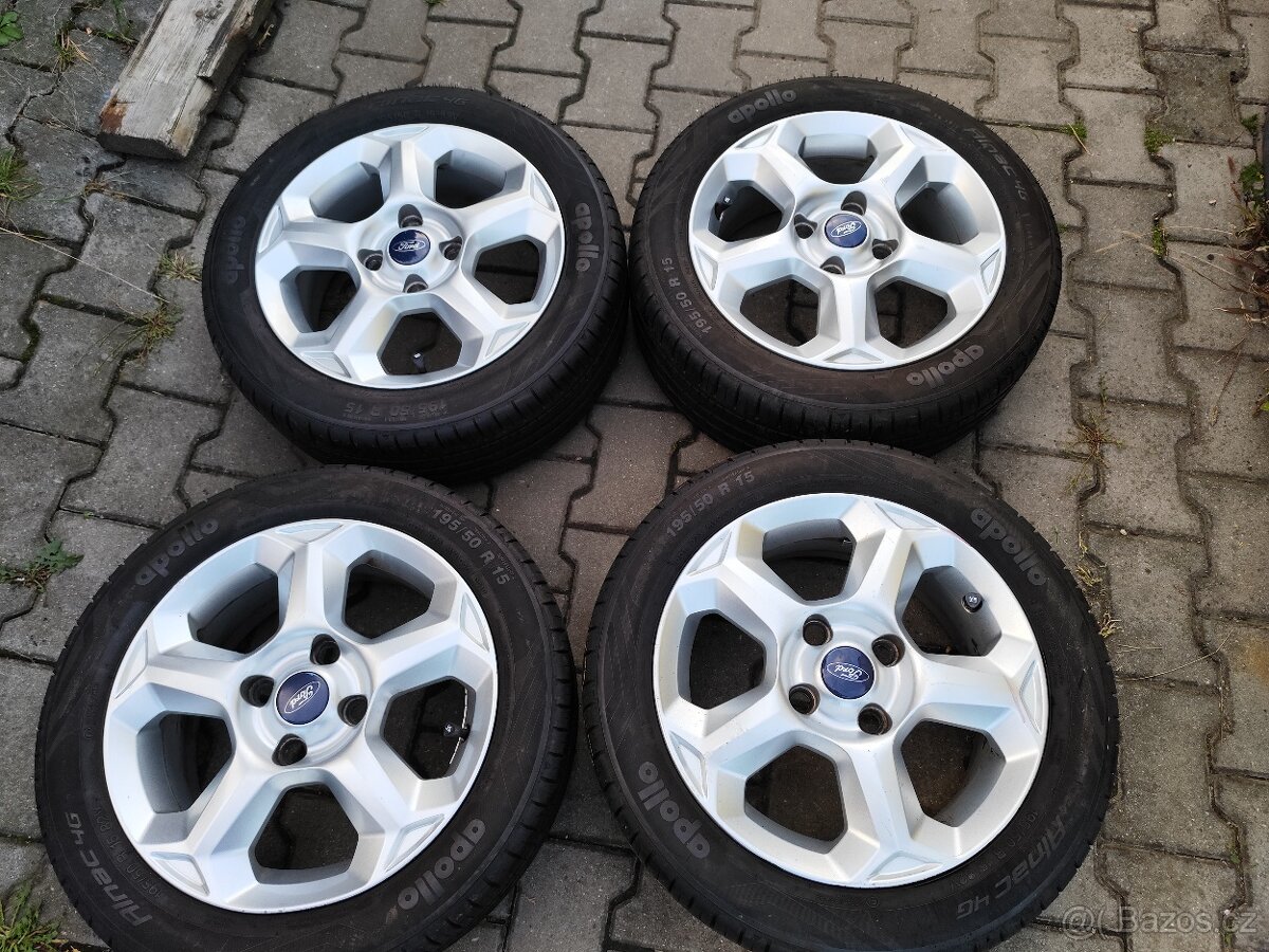 Alu 4 x 108 Ford, letní 195/50/15