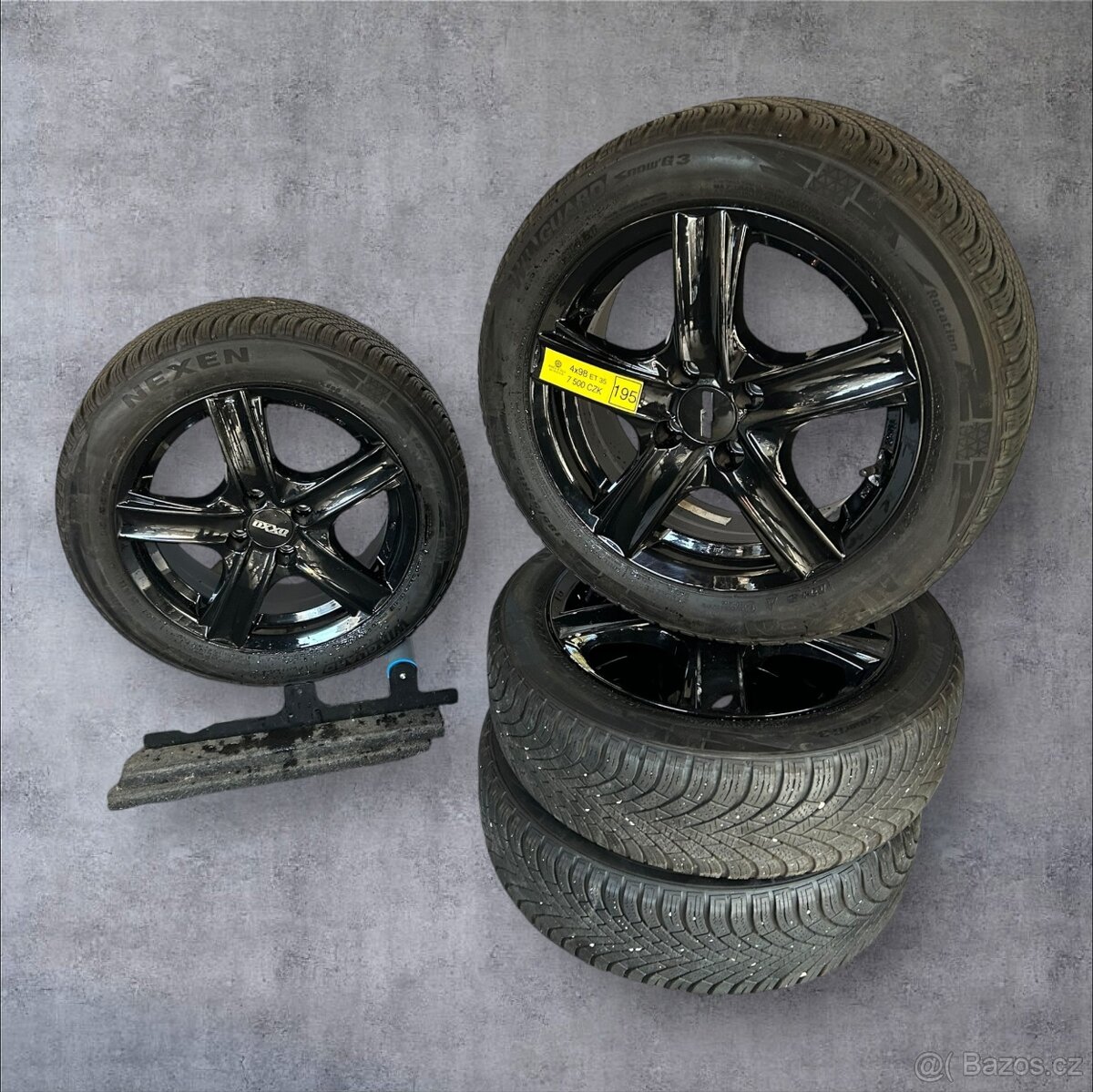 Alu kola Oxxo 4x98 + zimní 185/55r15