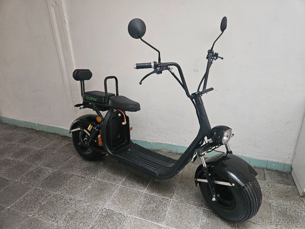 Elektrokoloběžka chopper EcoWheel GR7+ 2000W COC 40Ah lesk