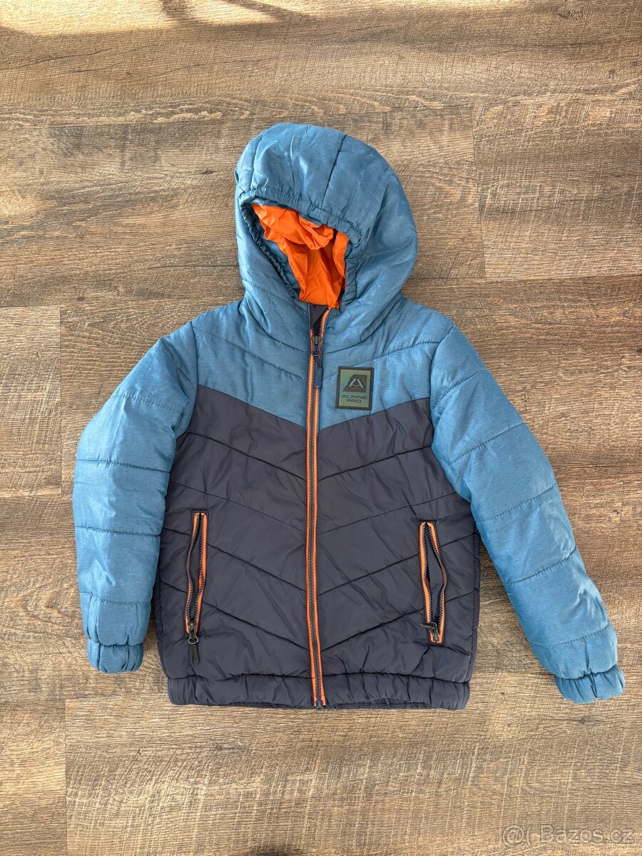 Zimní dětská bunda Alpine Pro vel 116-122