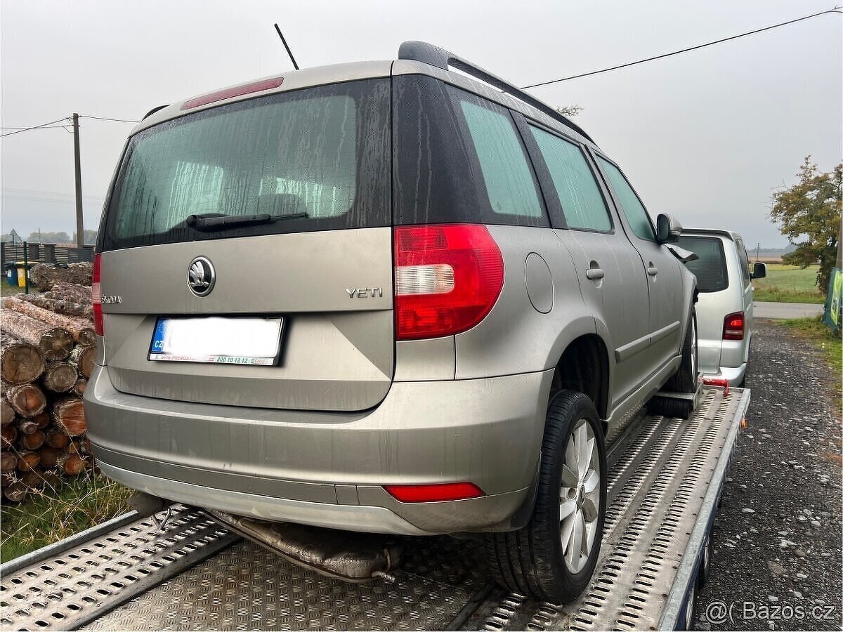 Díly Škoda Yeti Facelift 2017 1.2tsi
