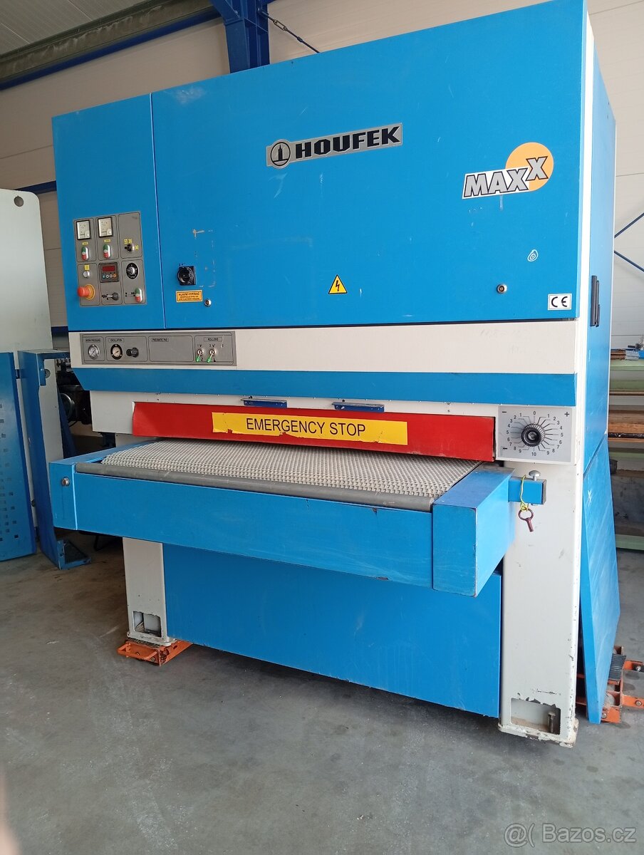 Širokopásová bruska Houfek.