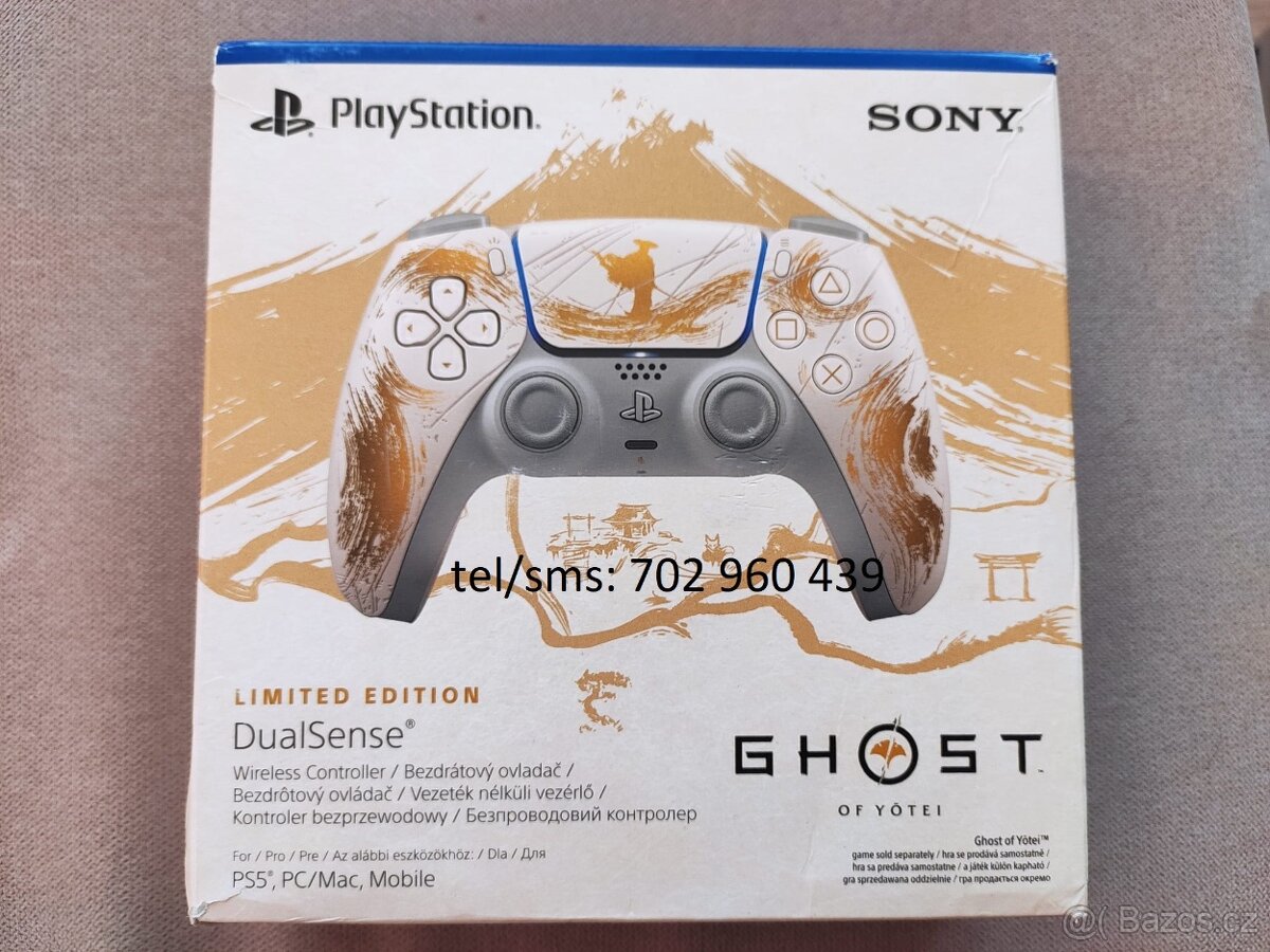 PS5 DualSense® Ghost of Yōtei™ GOLD LIMITED Edition NOVÝ-