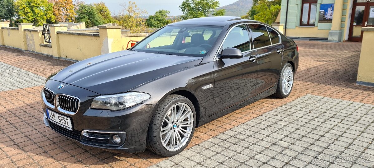 BMW 520d 135kW, automat, m2015, ČR, pouze 175TKM