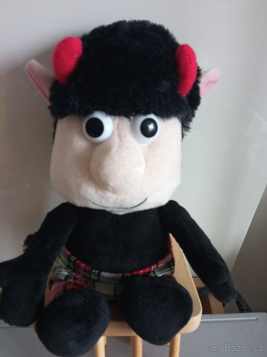 Mluvící a svítící čertík RUDLA