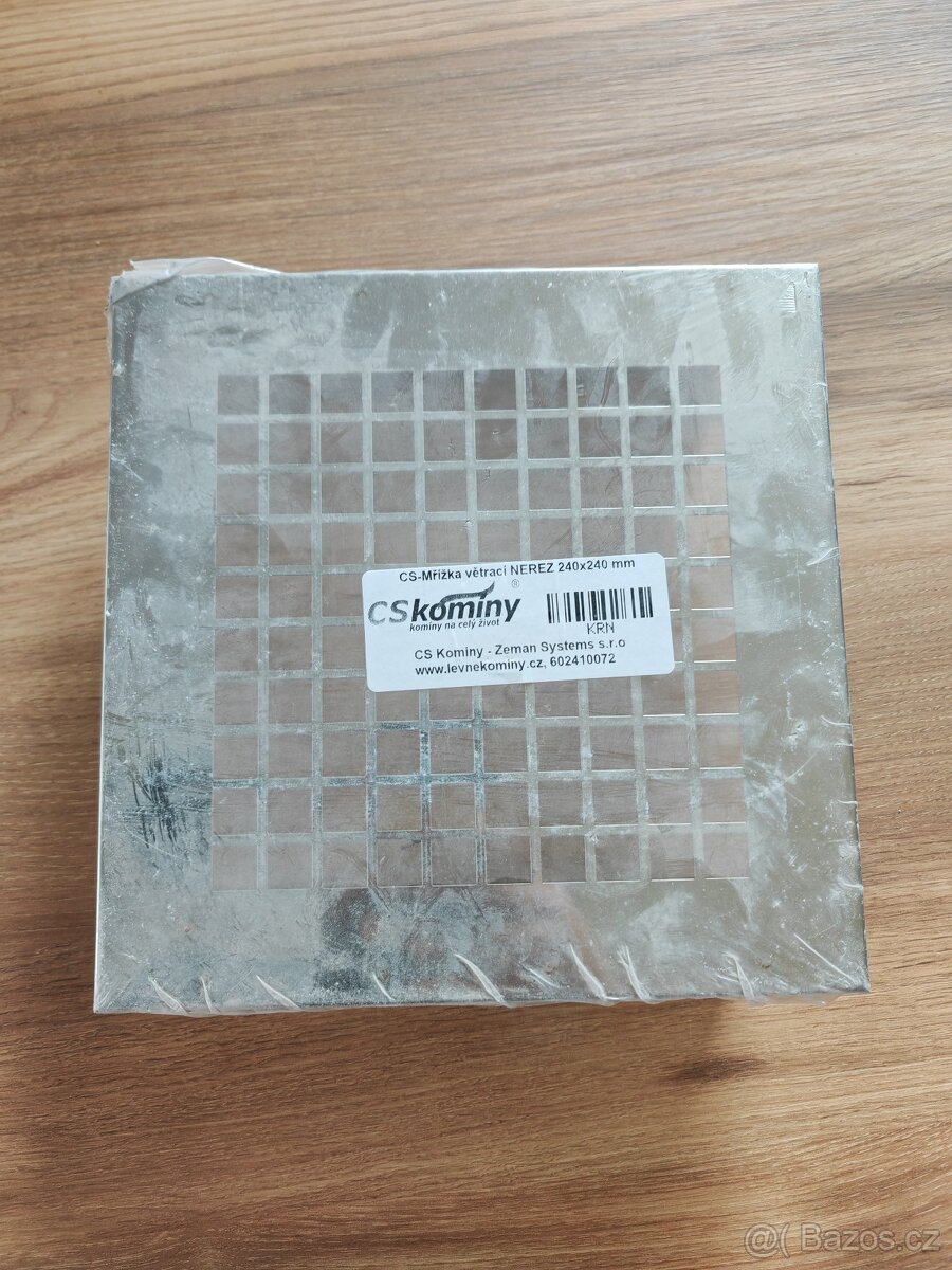Nerez mřížka na komín