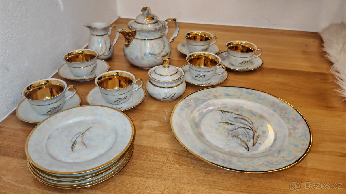 Čajový porcelánový set
