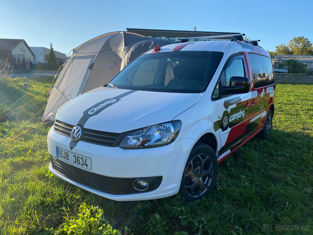 VOLKSWAGEN CADDY MAXI 1.6 TDI CAMPING 7 MÍST