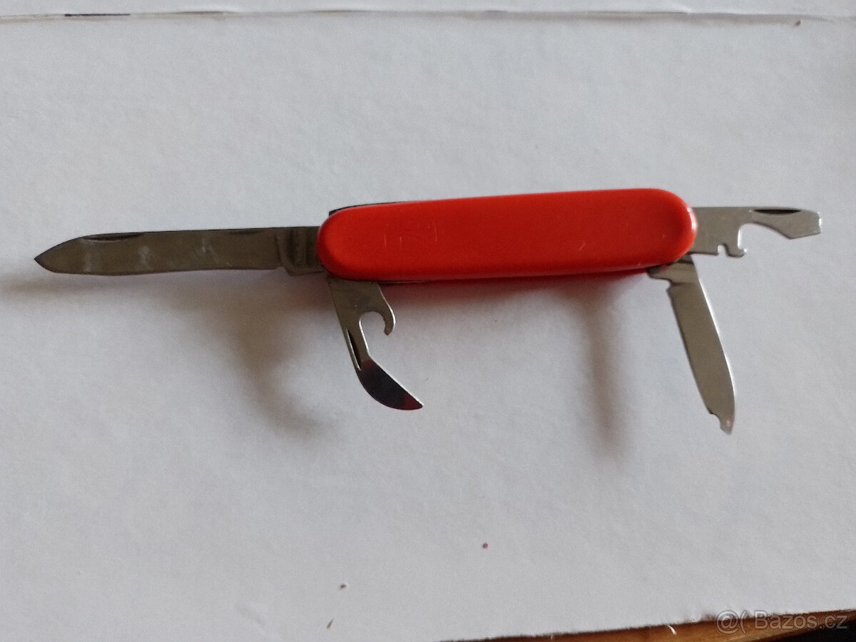 Kapesní nůž Mikov Stainles červený