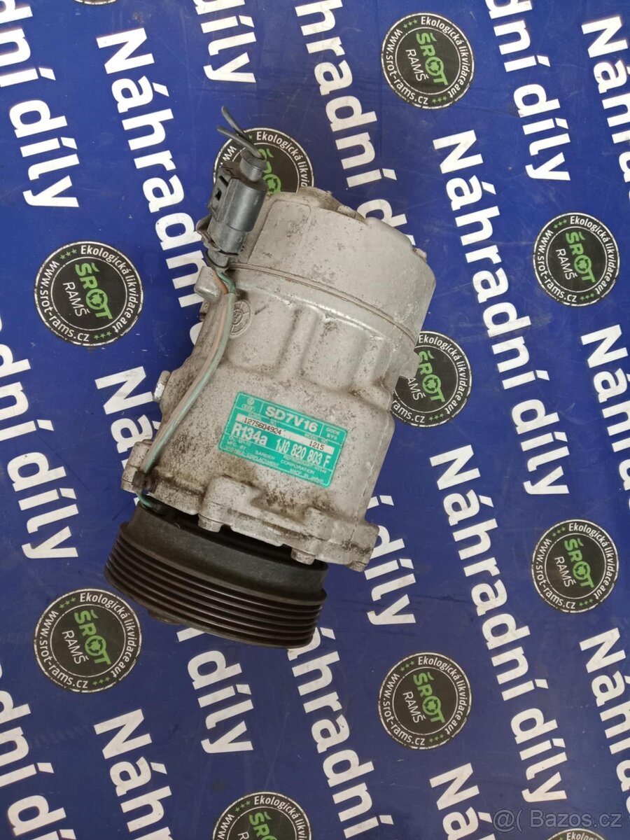 VW GOLF mk 4 1.9TDI KOMPRESOR KLIMATIZACE 1J0820803F