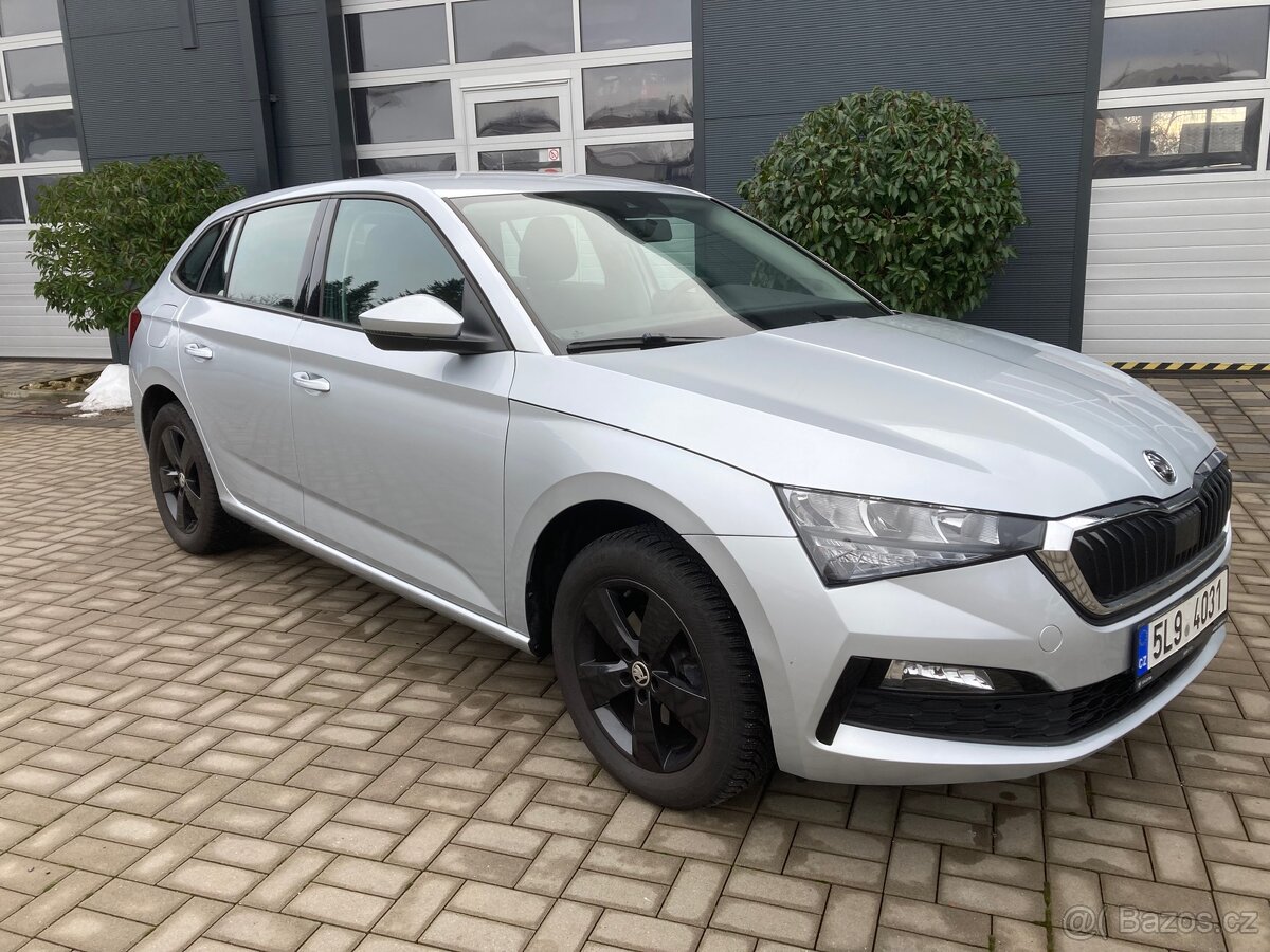Škoda Scala 1,0 TSI 85kw - koupeno v ČR