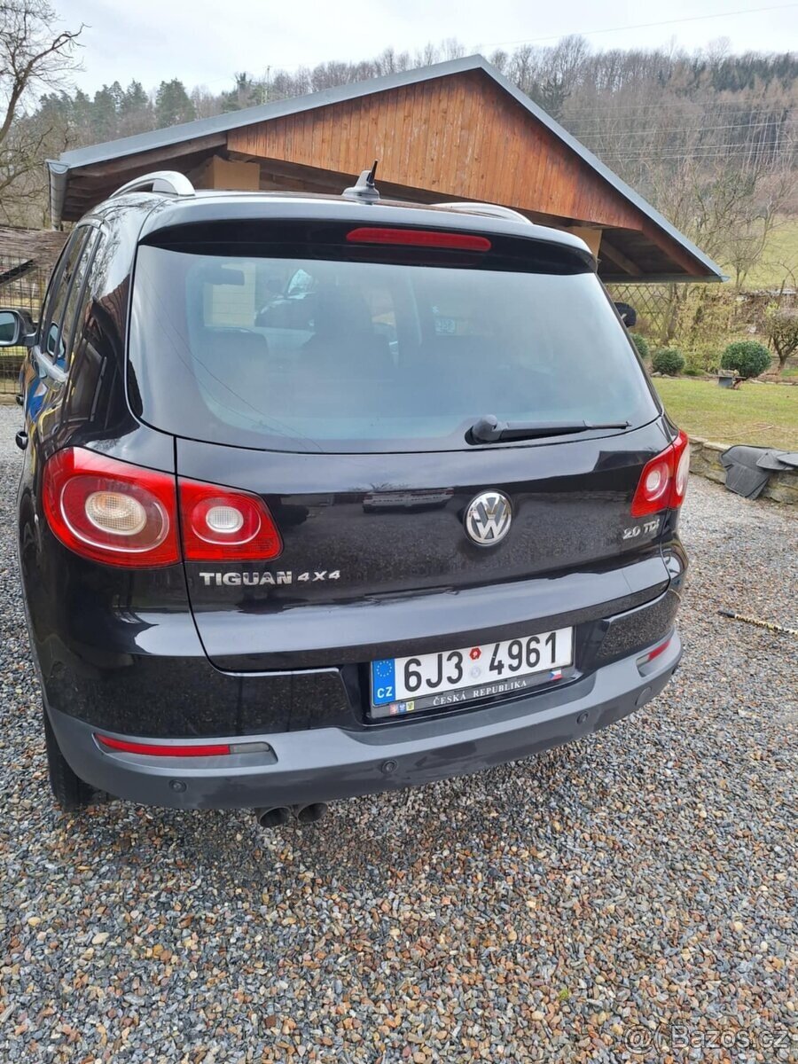 Tiguan 2.0 tdi 103 kW je to ctyrkolkaz